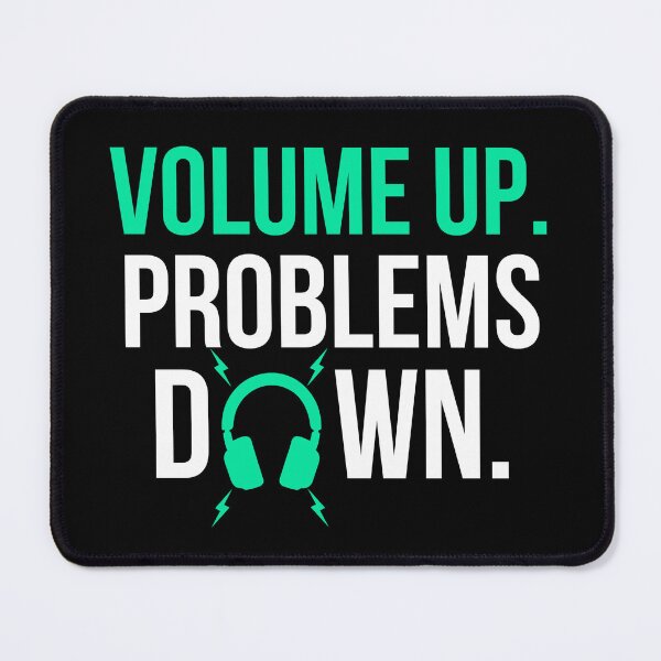 Item preview, Volume Up Problems Down Funny Music Lover T-Shirt Headphones Gift Music Humor Tee designed and sold by TongTang.