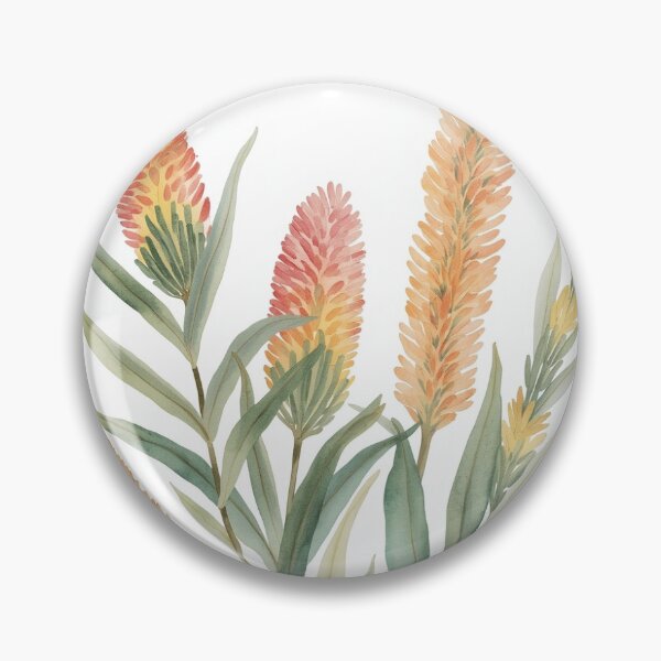 Item preview, Australian Native Wildflowers Watercolour Art Print designed and sold by JAEStudio.