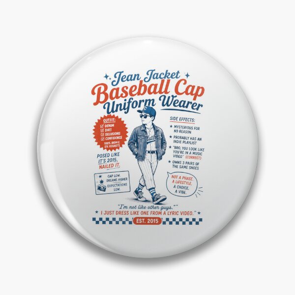 Item preview, Jean jacket baseball cap uniform wearer designed and sold by Peerless-Prime.