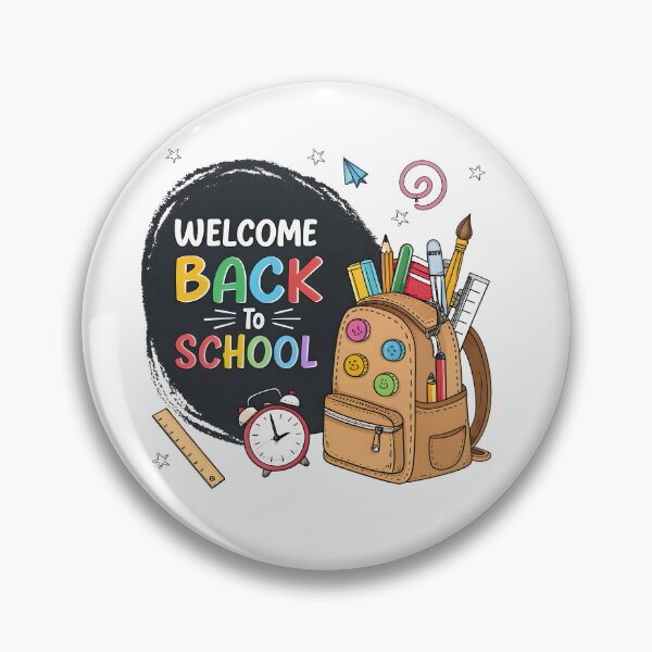 Item preview, Welcome Back to School Chalkboard Backpack Design designed and sold by Nuvoro Gifts.