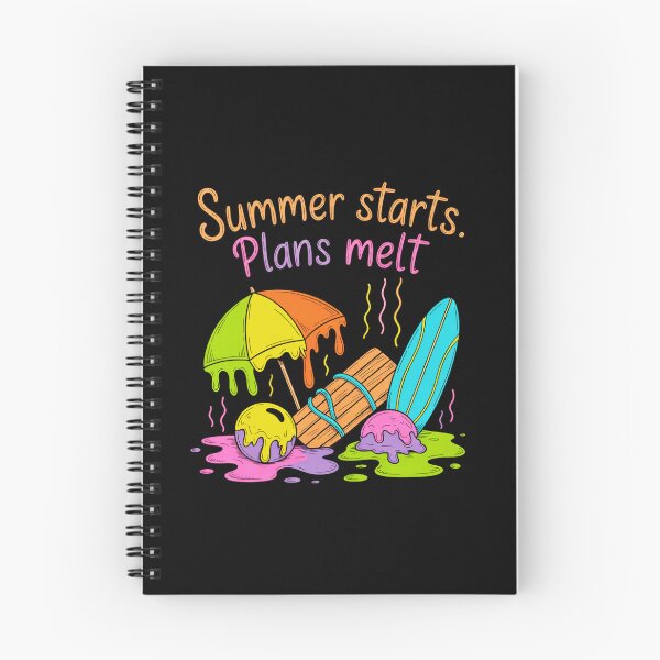 Item preview, Summer Starts. Plans Melt. designed and sold by mirciashop.