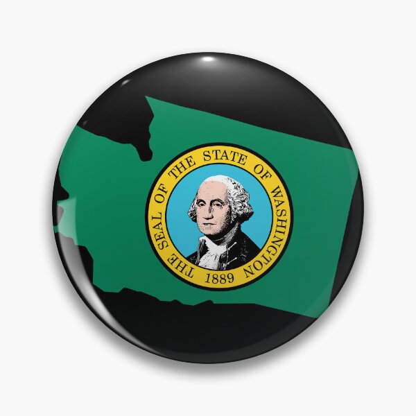 Item preview, Washington State Shape Flag WA designed and sold by shitpostee.