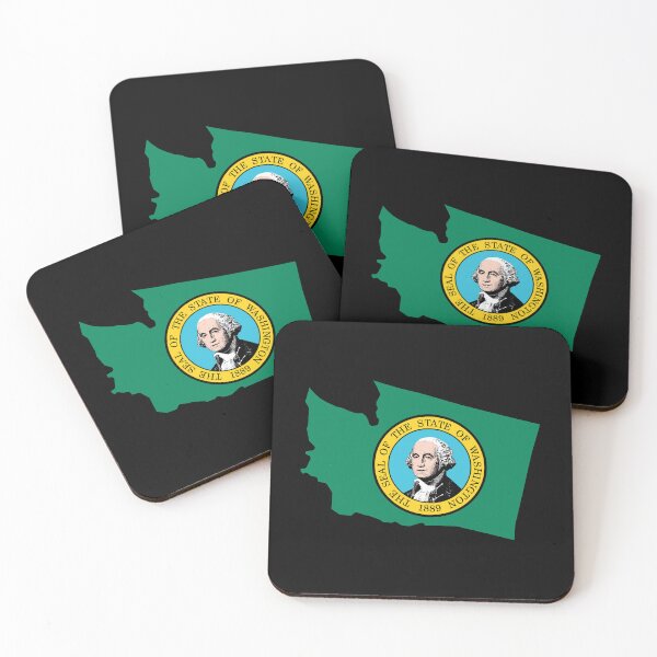 Item preview, Washington State Shape Flag WA designed and sold by shitpostee.
