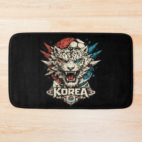 Item preview, Korea Soccer Tiger | Korean Football Fan Art | Fierce Tiger Mascot Sports Design designed and sold by JonelCrafts.