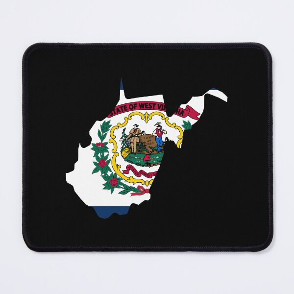 Item preview, West Virginia State Shape Flag WV designed and sold by shitpostee.