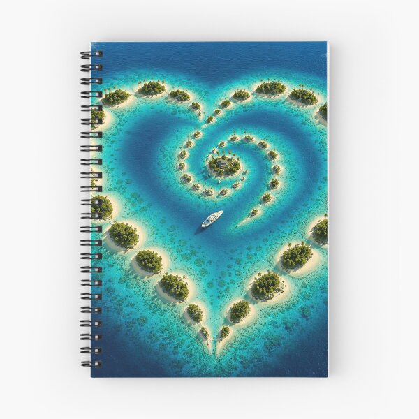 Item preview, Heart spiral of islands, dream island atoll designed and sold by JBXDesigner.