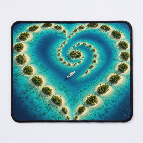 Item preview, Heart spiral of islands, dream island atoll designed and sold by JBXDesigner.