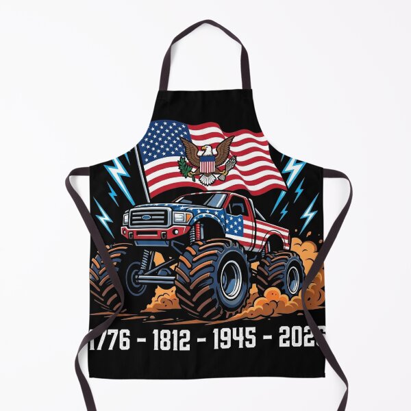 Item preview, America 250 Semiquincentennial Patriotic Monster Truck designed and sold by TeNovaStudio.