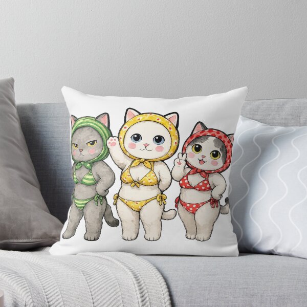 Item preview, Hawaiian Beach Cats Trio designed and sold by PickoBlueStudio.