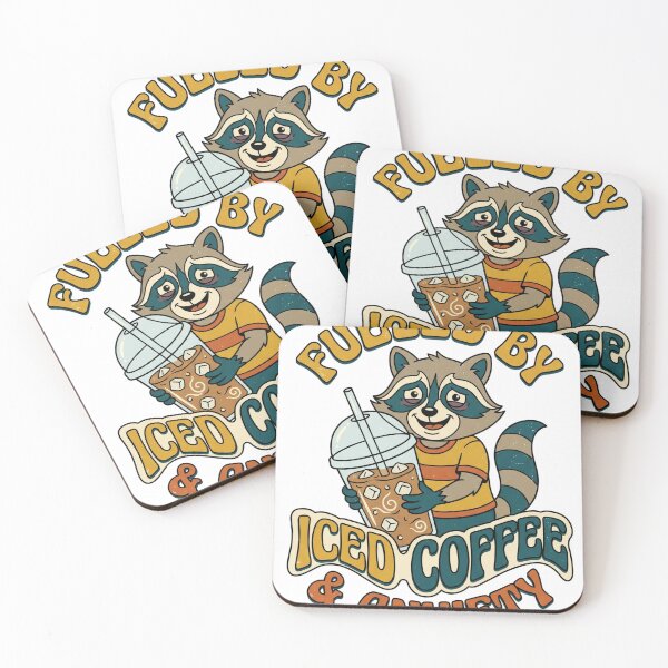 Item preview, Fueled By Iced Coffee designed and sold by KJ Frost.