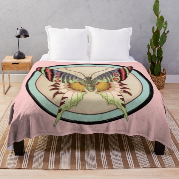Item preview, Vintage Botanical Butterfly Illustration | Detailed Nature Art designed and sold by Rawafi Art Studio.