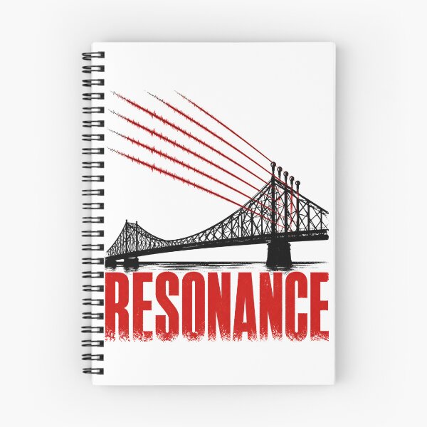 Item preview, Resonance Montreal Jacques Cartier Bridge Music Audio Art designed and sold by Fenay Designs.