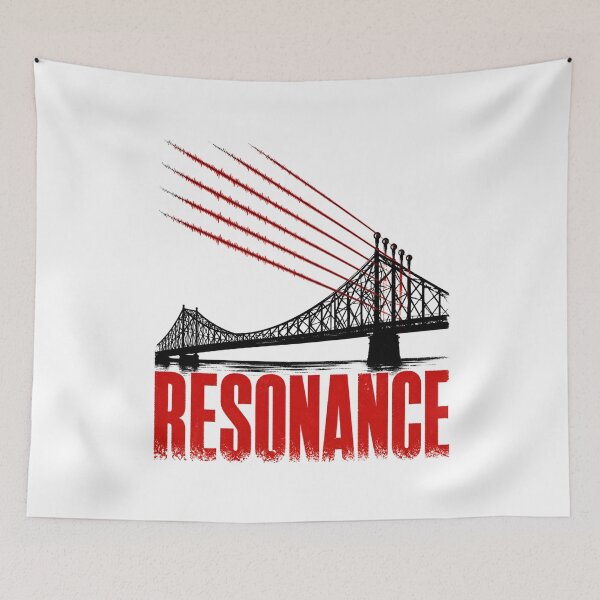 Item preview, Resonance Montreal Jacques Cartier Bridge Music Audio Art designed and sold by Fenay Designs.