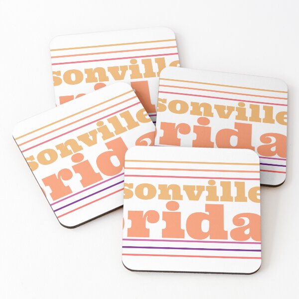 Item preview, Jacksonville Florida City Marked On State Map designed and sold by TheIconSmith.