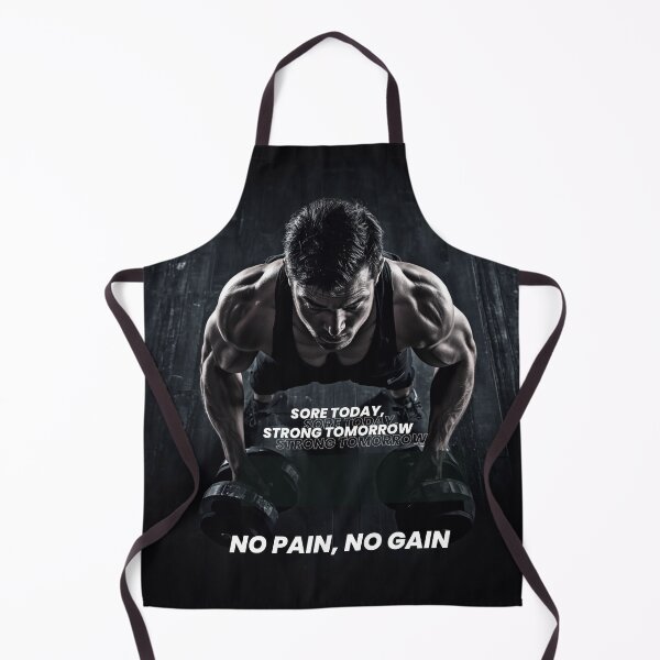 Item preview, Sore Today Strong Tomorrow Gym T-Shirt | Bodybuilding Motivational Fitness Tee designed and sold by RadiantReza.
