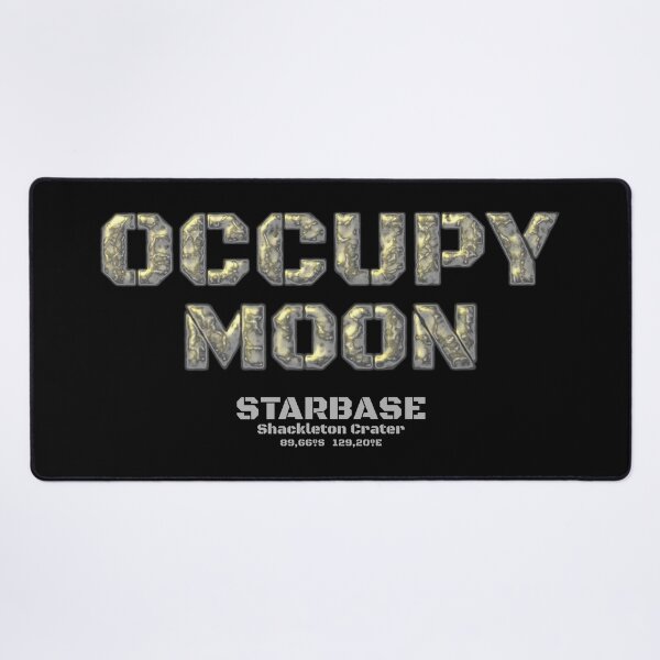 Item preview, Occupy Moon Starbase Sci-Fi Concept Art - Futuristic Lunar Colony Design designed and sold by LuizSilva1983.