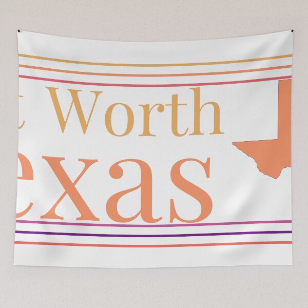 Item preview, Fort Worth Texas City Marked On State Map designed and sold by TheIconSmith.