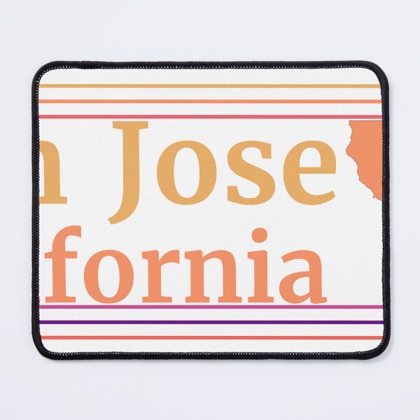 Item preview, San Jose California City Marked On State Map designed and sold by TheIconSmith.