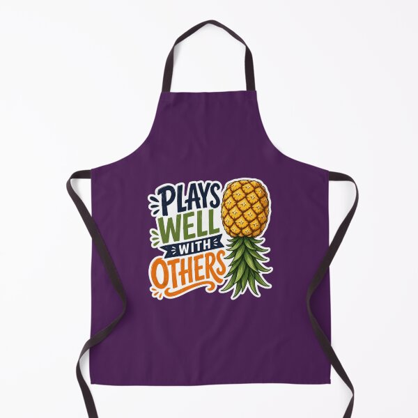 Artikelvorschau, Plays Well With Others - Swingers Lifestyle - Upside Down Pineapple Lifestyle entworfen und verkauft von FutureTraveller.