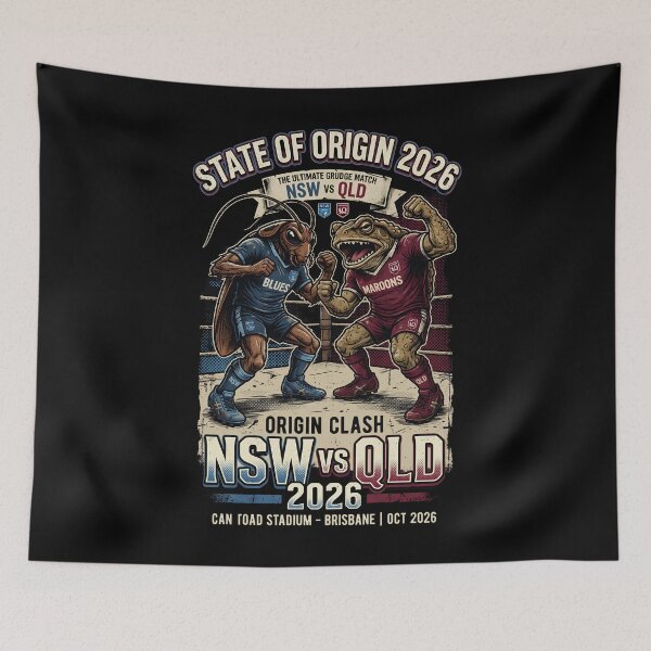 Item preview, NSW vs QLD Rugby Rivalry 2026 designed and sold by EXATEES  ⭐⭐⭐⭐⭐.