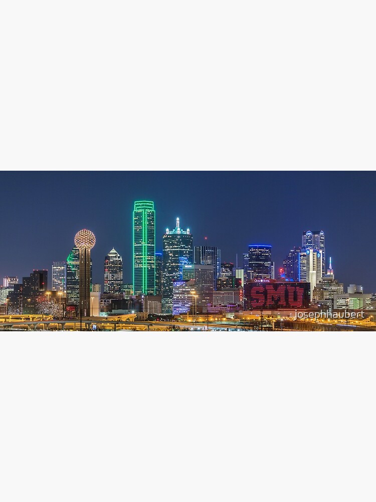 "Dallas SMU Skyline" Canvas Print for Sale by josephhaubert Redbubble