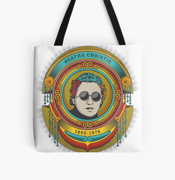 Pop Art Agatha Bolsa estampada de tela