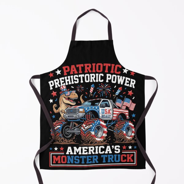 Item preview, 4th of July T-Rex Monster Truck designed and sold by TeNovaStudio.