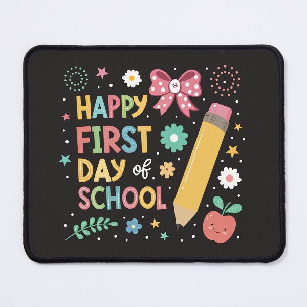 Item preview, Happy First Day of School Cute Aesthetic designed and sold by Nuvoro Gifts.