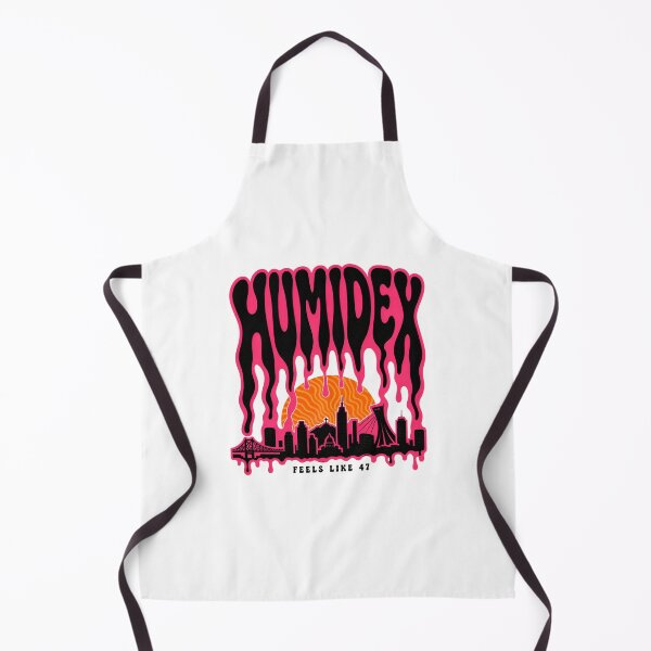 Item preview, Humidex Feels Like 47 Montreal Summer Heat Skyline Art designed and sold by Fenay Designs.
