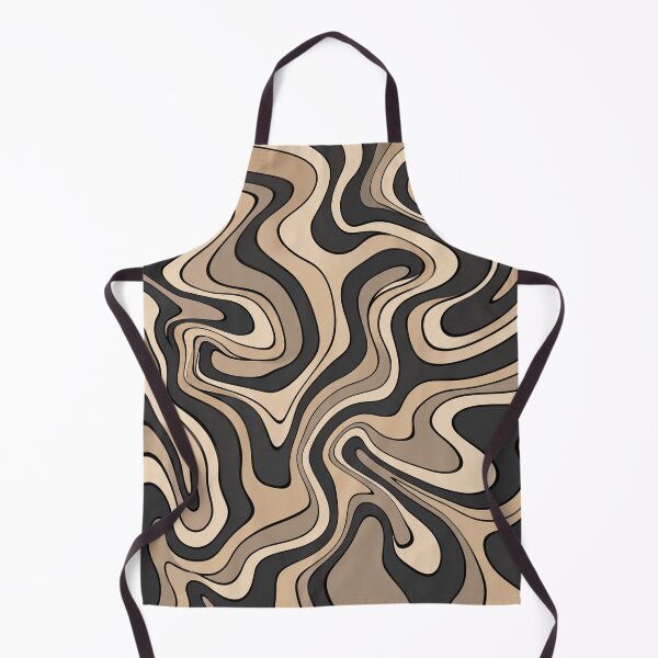 Item preview, Hypnotic Beige-Brown Neutral Marble Wave Pattern designed and sold by DjFreeq.