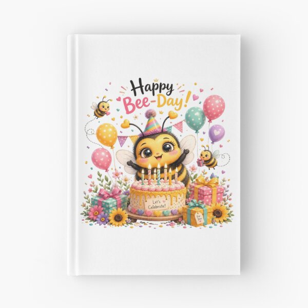 Item preview, Happy Bee-Day Cute Bumble Bee Birthday Party | Kawaii Bee Celebration Gift designed and sold by Celebrate & Sparkle.