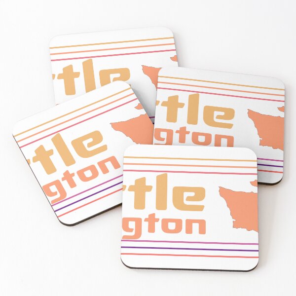 Item preview, Seattle Washington City Marked On State Map designed and sold by TheIconSmith.
