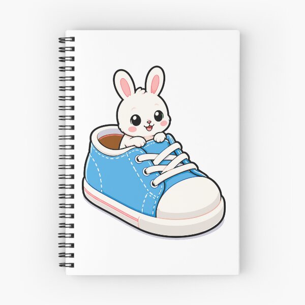 Item preview, Cute Bunny in Sneaker Cartoon designed and sold by Krincydigitalart.