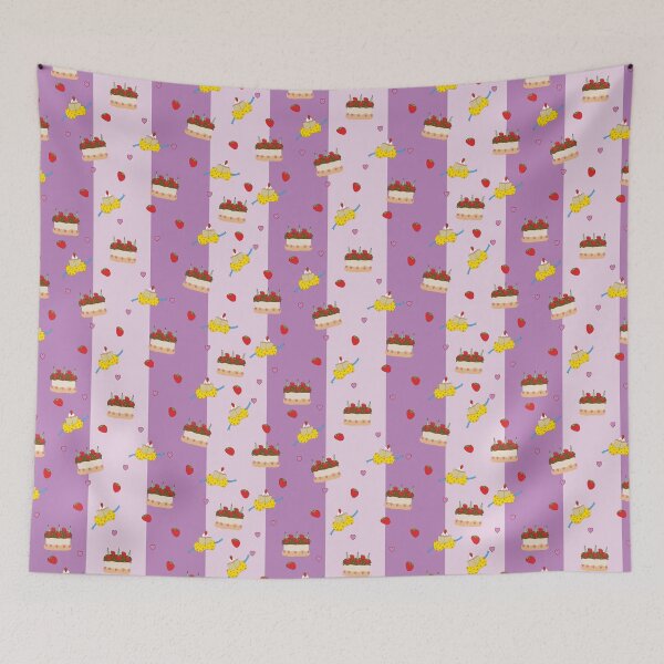 Item preview, Birthday cake seamless pattern designed and sold by ChaReePat.