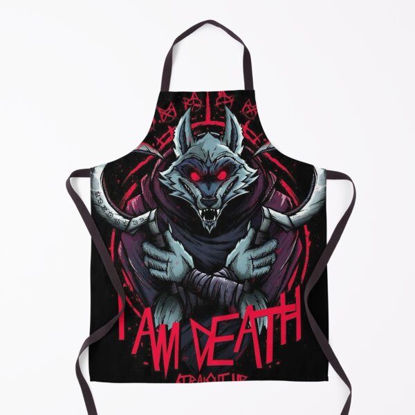 Item preview,       I Am Death Straight Up — Dark Wolf Villain Art designed and sold by DropStich.
