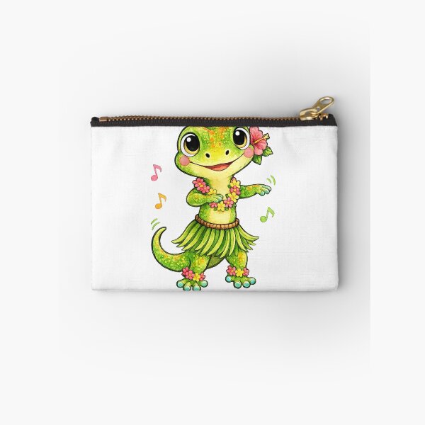 Item preview, Hawaiian Hula Gecko designed and sold by PickoBlueStudio.