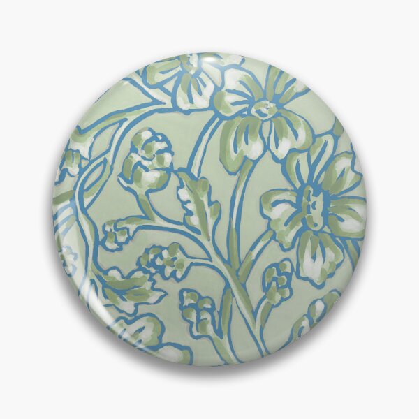 Item preview, Whimsy Chinoiserie - Clover Green designed and sold by Tess Arden.
