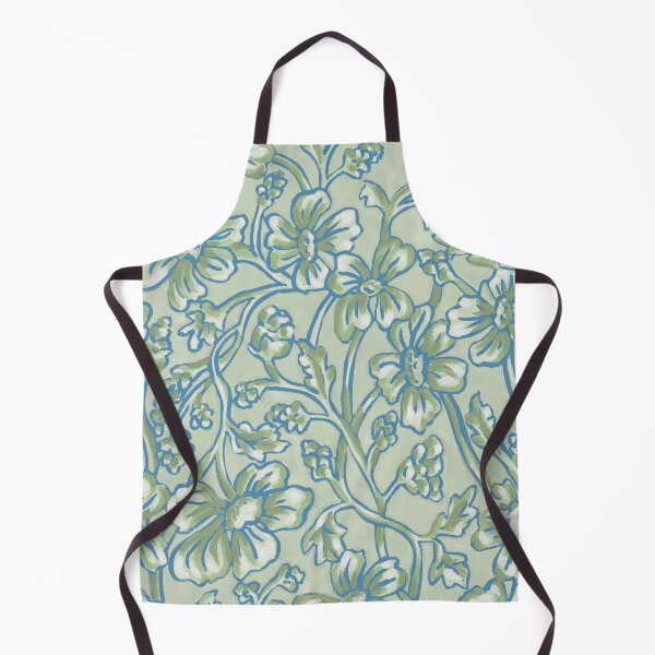 Item preview, Whimsy Chinoiserie - Clover Green designed and sold by Tess Arden.