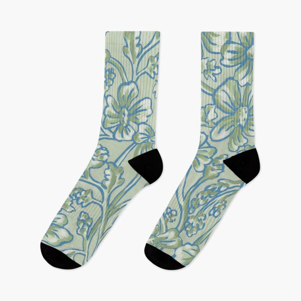 Item preview, Whimsy Chinoiserie - Clover Green designed and sold by Tess Arden.