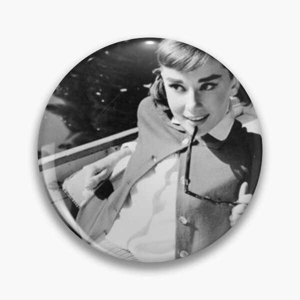 Item preview, Audrey Hepburn Black and White designed and sold by thegoodvillains.