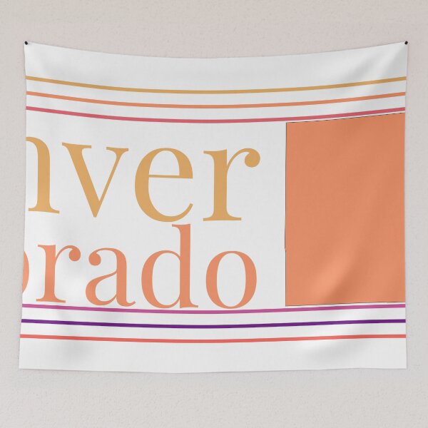 Item preview, Denver Colorado City Marked On State Map designed and sold by TheIconSmith.