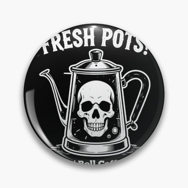 Item preview, Fresh Pots Rock n Roll Coffee Club designed and sold by crea-homedesign.