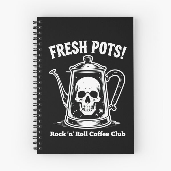 Item preview, Fresh Pots Rock n Roll Coffee Club designed and sold by crea-homedesign.