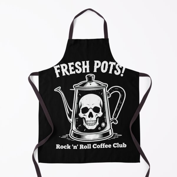 Item preview, Fresh Pots Rock n Roll Coffee Club designed and sold by crea-homedesign.