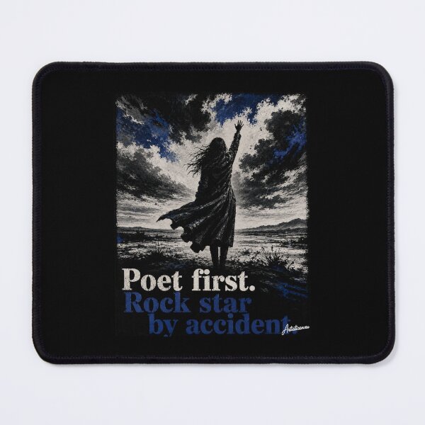 Item preview, Patti Smith Poetic Storm Sky Portrait designed and sold by Artisticanvas.