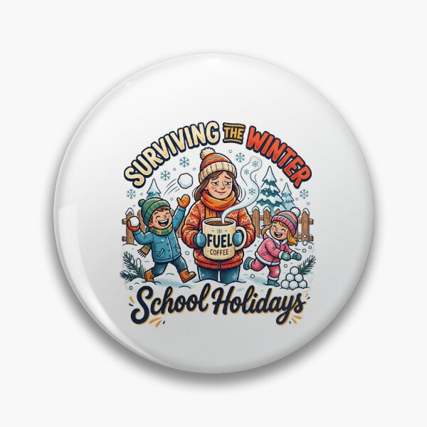 Item preview, Winter School Holidays Survival designed and sold by EXATEES  ⭐⭐⭐⭐⭐.