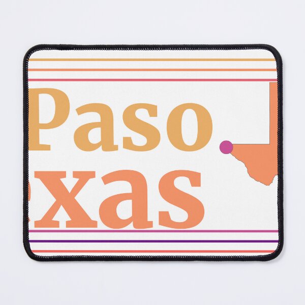 Item preview, El Paso Texas City Marked On State Map designed and sold by TheIconSmith.