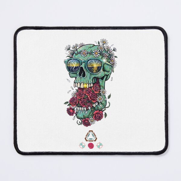 Item preview, Minty Fresh Daisy Skull  designed and sold by m-yoga-store.