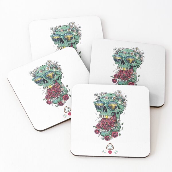 Item preview, Minty Fresh Daisy Skull  designed and sold by Whimsy Trail Co.