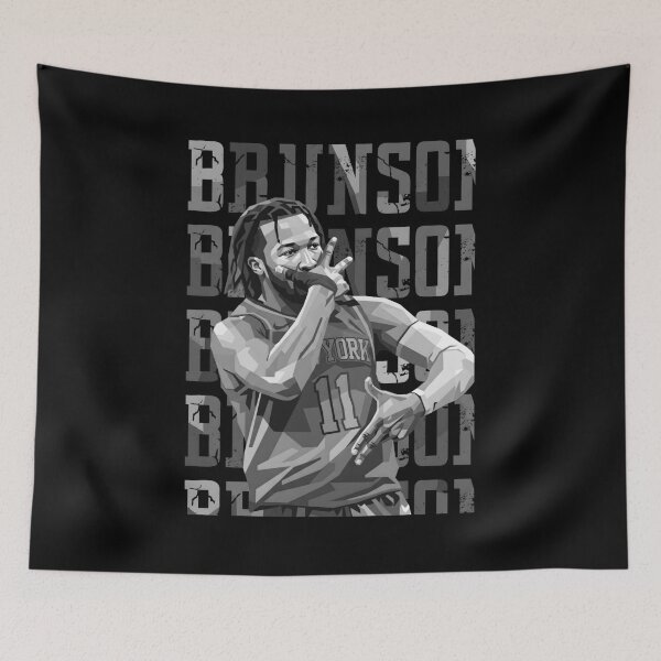 Item preview, Jalen Brunson grayscale  designed and sold by Japanese art.